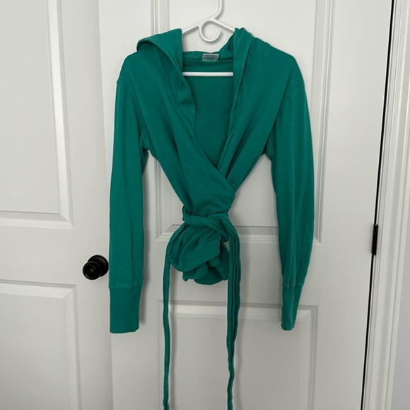 Luved Clothing Teal Sweater Wrap - Picture 1 of 3